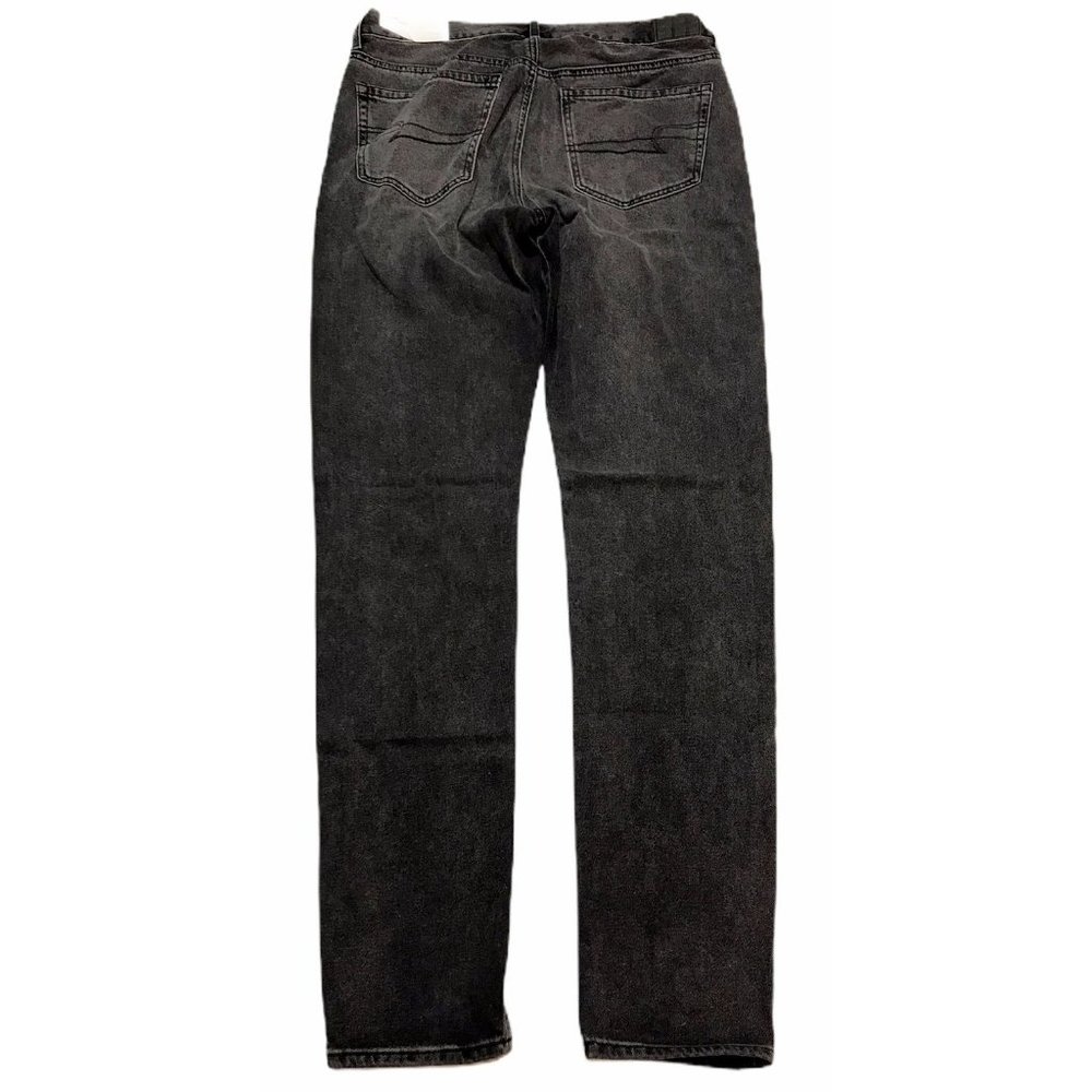 NWT AMERICAN EAGLE Hi-Rise Girlfriend Jean 14R Black #446 - Picture 2 of 5
